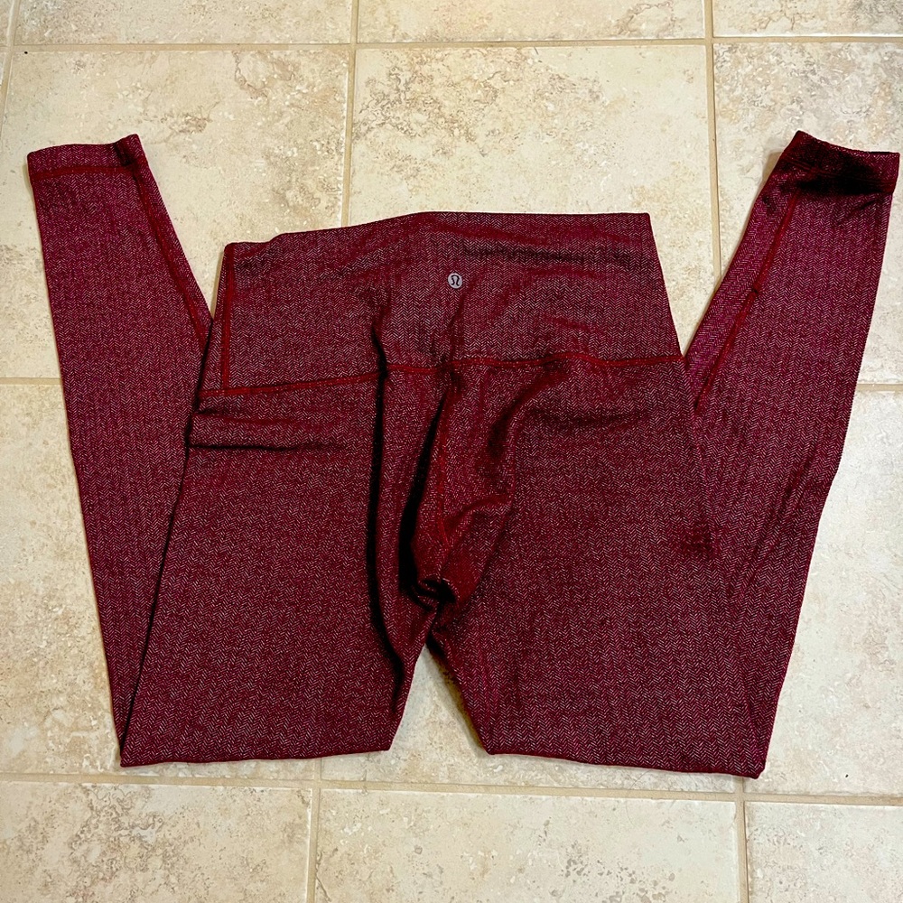 COPY - Lululemon leggings. very warm for winter. Size large.